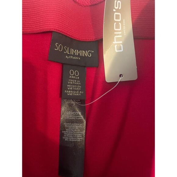 So Slimming Chico's Ankle Pants Size 00 - Picture 3 of 6